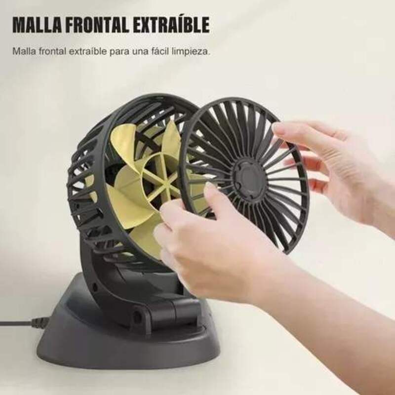 Ventilador doble refrigerante para carro