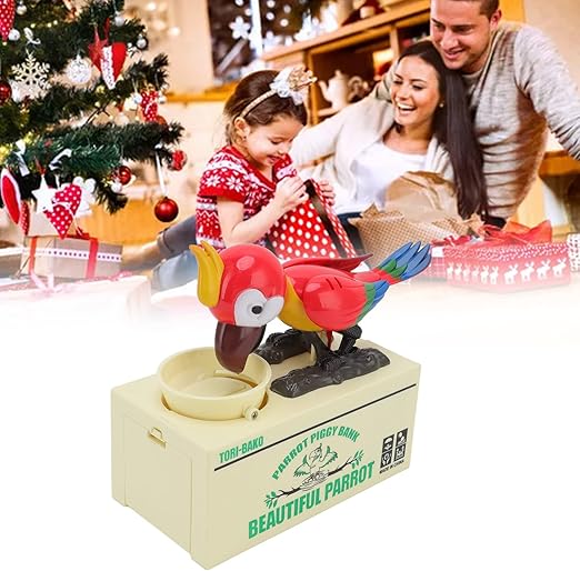 Alcancía Roba Monedas Loro