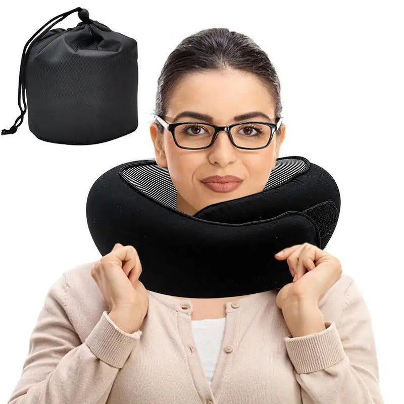 Almohada cervical de viaje para cuello cojín relajante