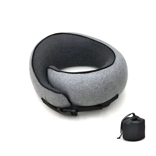Almohada cervical de viaje para cuello cojín relajante