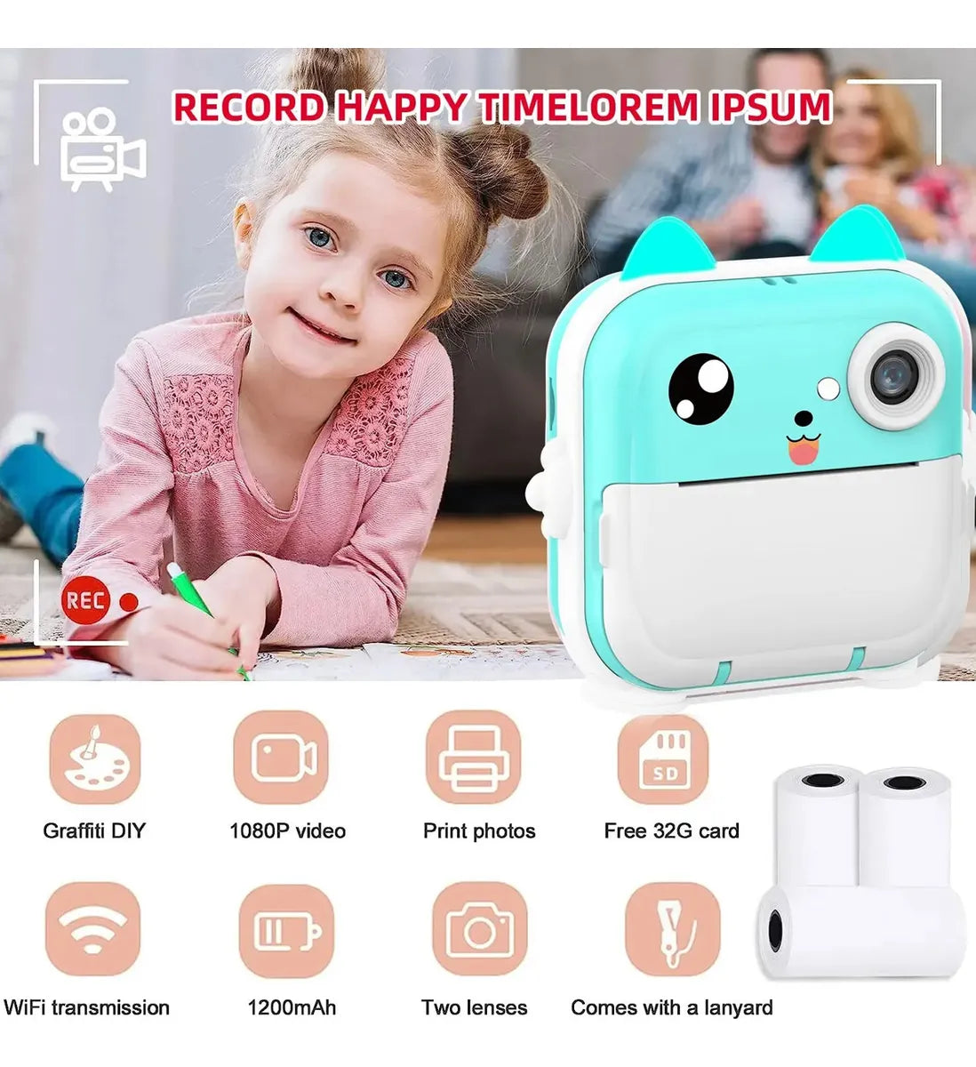 Camara instantanea de Gato