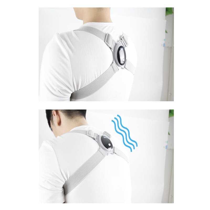 Corrector de postura con pantalla inteligente