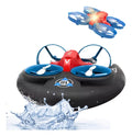 Dron Aéreo Acuático Terrestre 3 En 1 Con Control Remoto H10