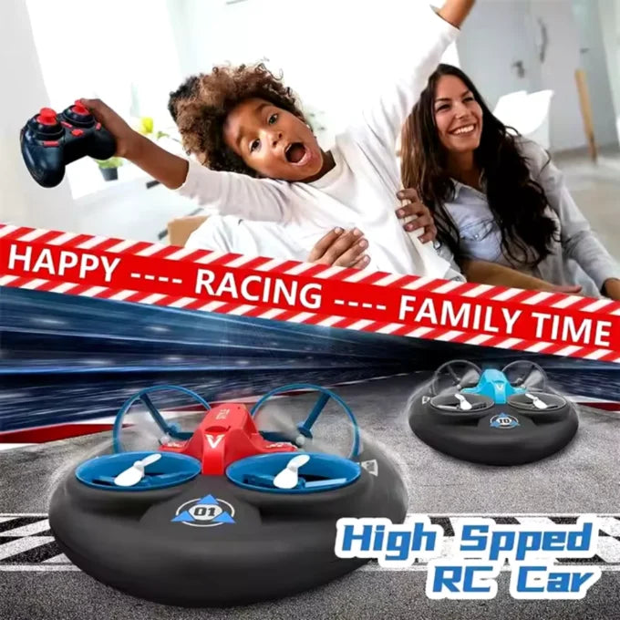 Dron Aéreo Acuático Terrestre 3 En 1 Con Control Remoto H10