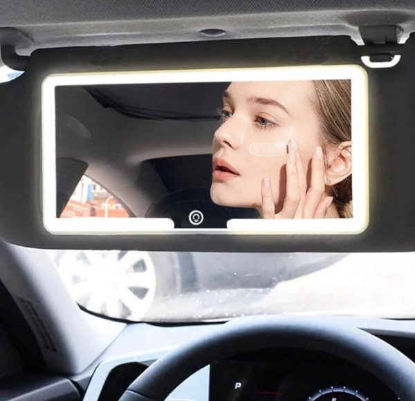 ESPEJO LED PARA VISERA DE CARRO