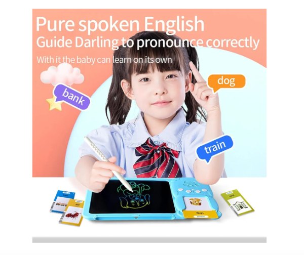 Lector De Palabras Interactivo Con Tablero Led Magico 2 En 1