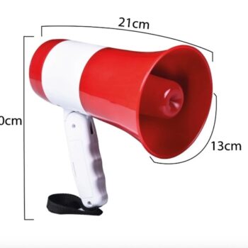 Megafono recargable 30w