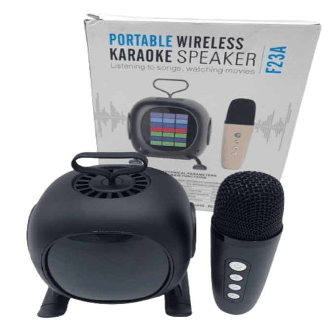 Mini parlante karaoke recargable inalámbrico