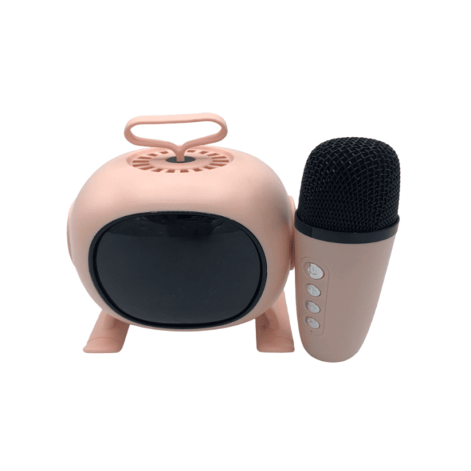 Mini parlante karaoke recargable inalámbrico