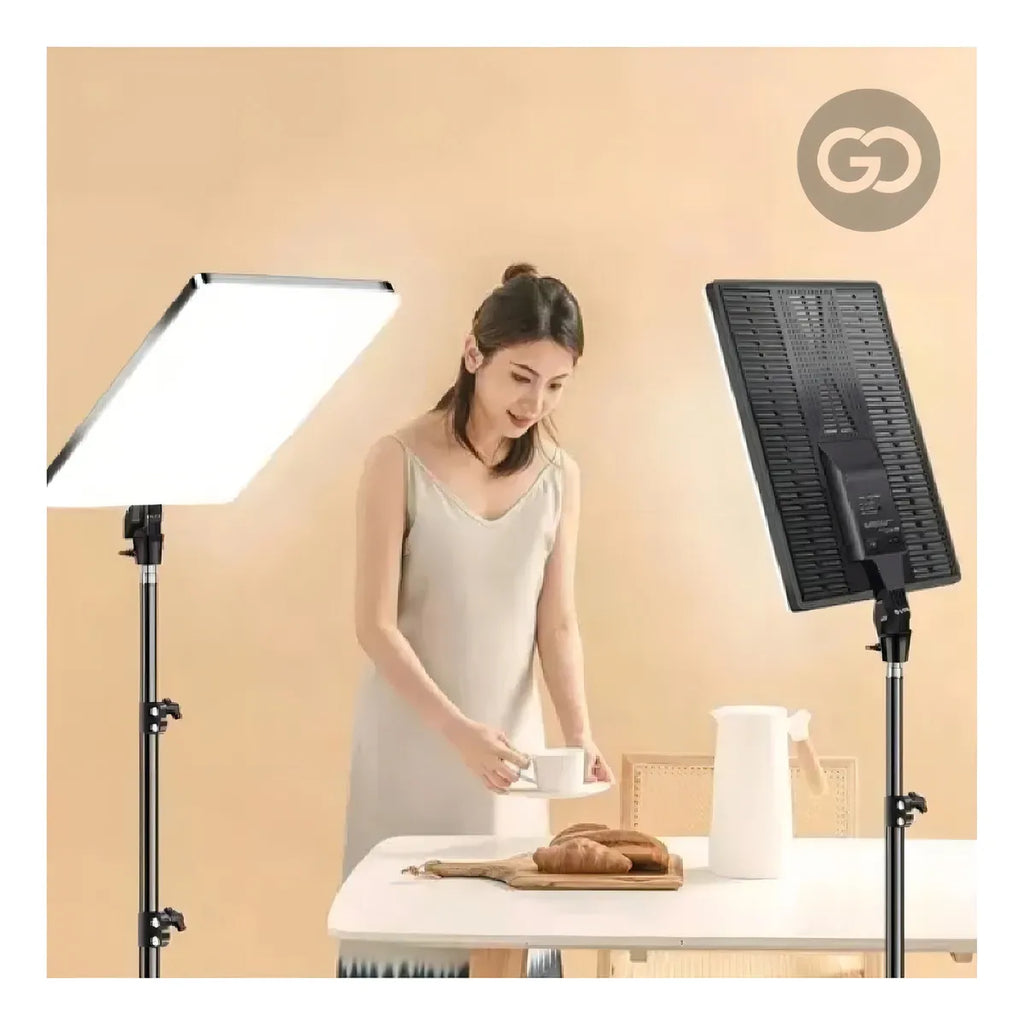 Panel de Luz LED Pro RL16 Profesional 1100W Trípode Control Remoto