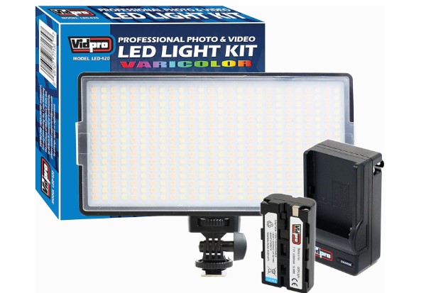 Panel de luz LED profesional recargable LED