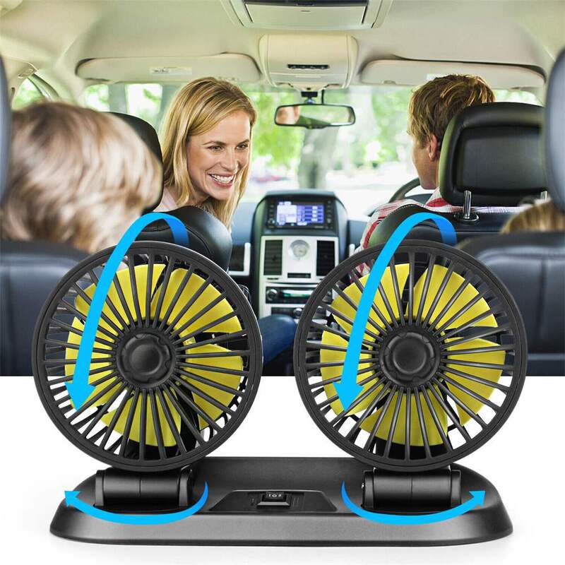 Ventilador doble refrigerante para carro