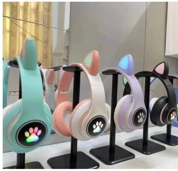 Auriculares Bluetooth De Gato