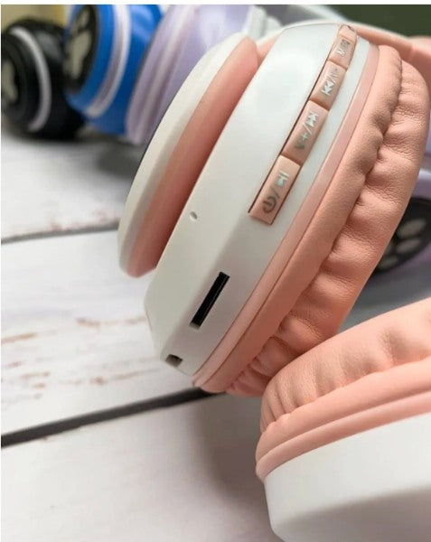 Auriculares Bluetooth De Gato