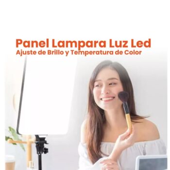 Panel de Luz LED Pro RL19 Profesional 1100W Trípode Control Remoto