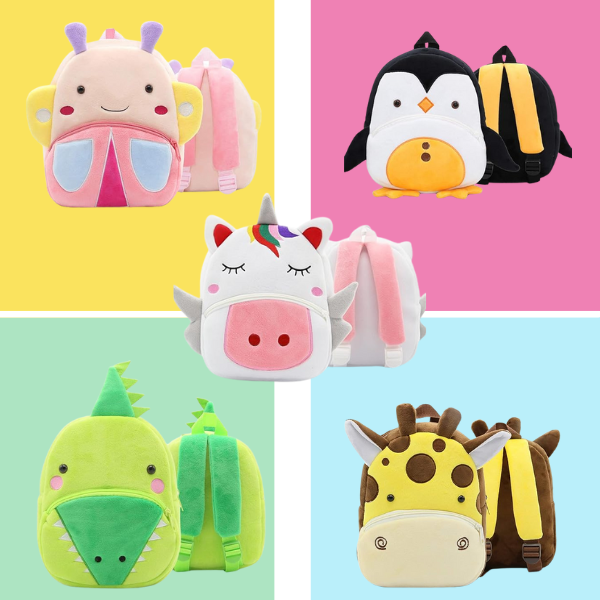 Maleta infantil diseño animales