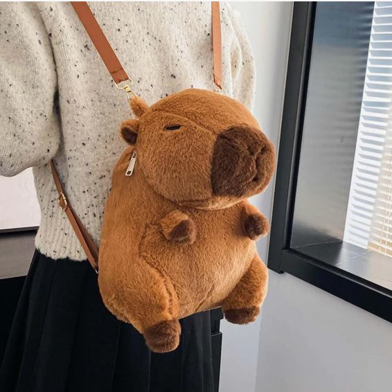 mochila morral de capibara