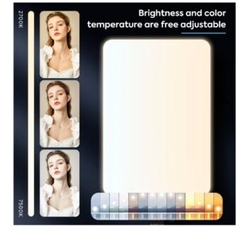 Panel de Luz LED Pro RL24 Profesional 1100W Trípode Control Remoto