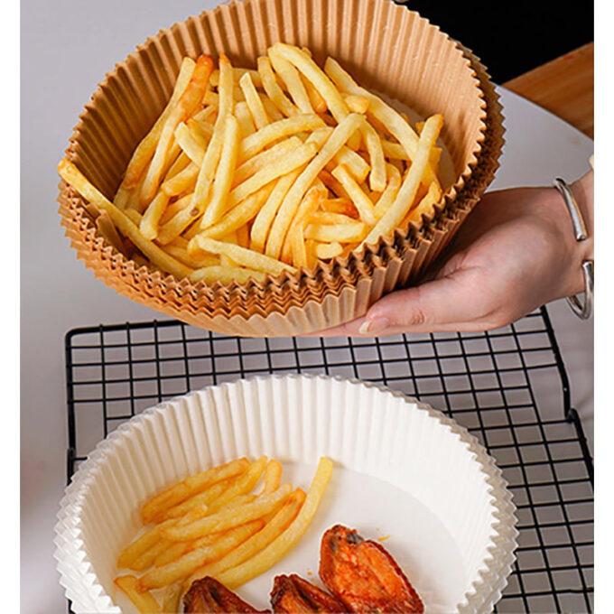 Papel 16cm anti adherente para freidora