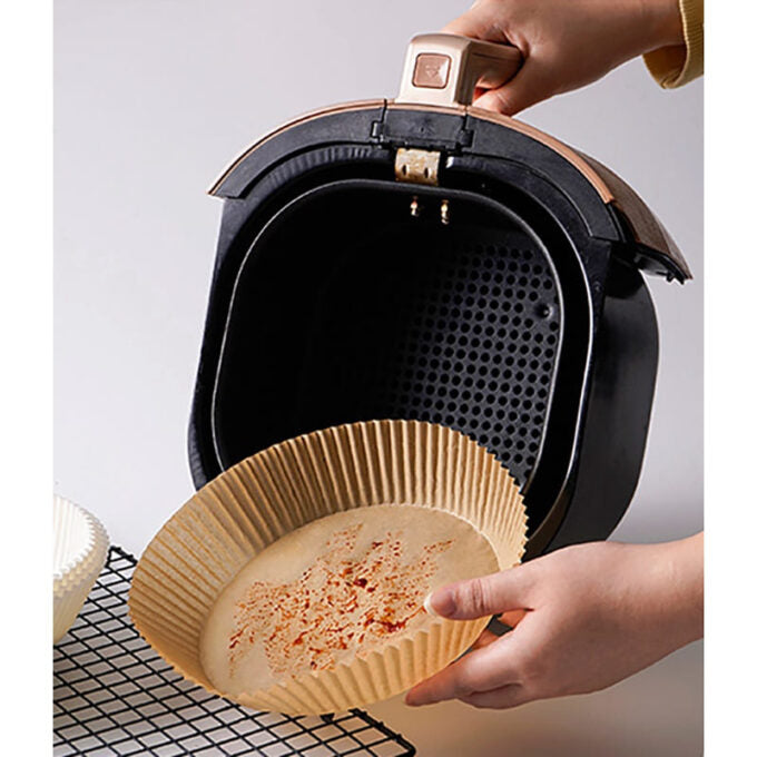 Papel 16cm anti adherente para freidora