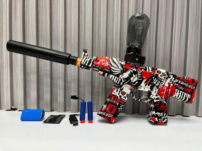 Pistola de hidrogel dardos