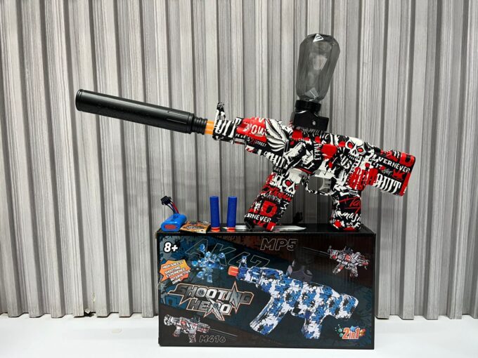 Pistola de hidrogel dardos