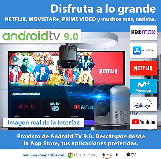 Proyector con trípode (Este producto no entra en la ruleta)