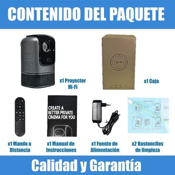 Proyector con trípode (Este producto no entra en la ruleta)