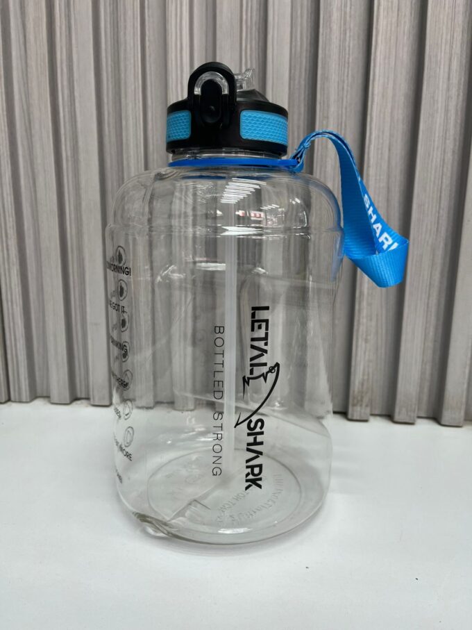 Termo deportivo letal shark motivación fitness 2.2 Litros