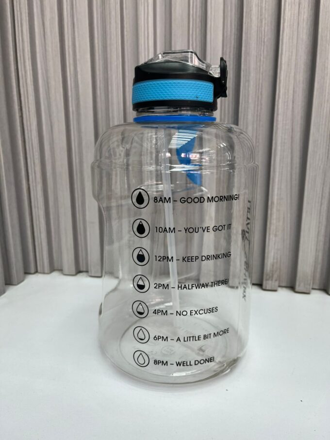 Termo deportivo letal shark motivación fitness 2.2 Litros