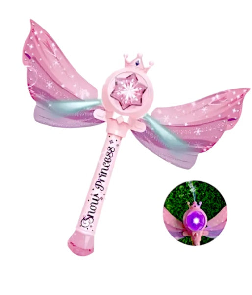 Juguete Varita Mágica Princesas Burbujero Didáctico